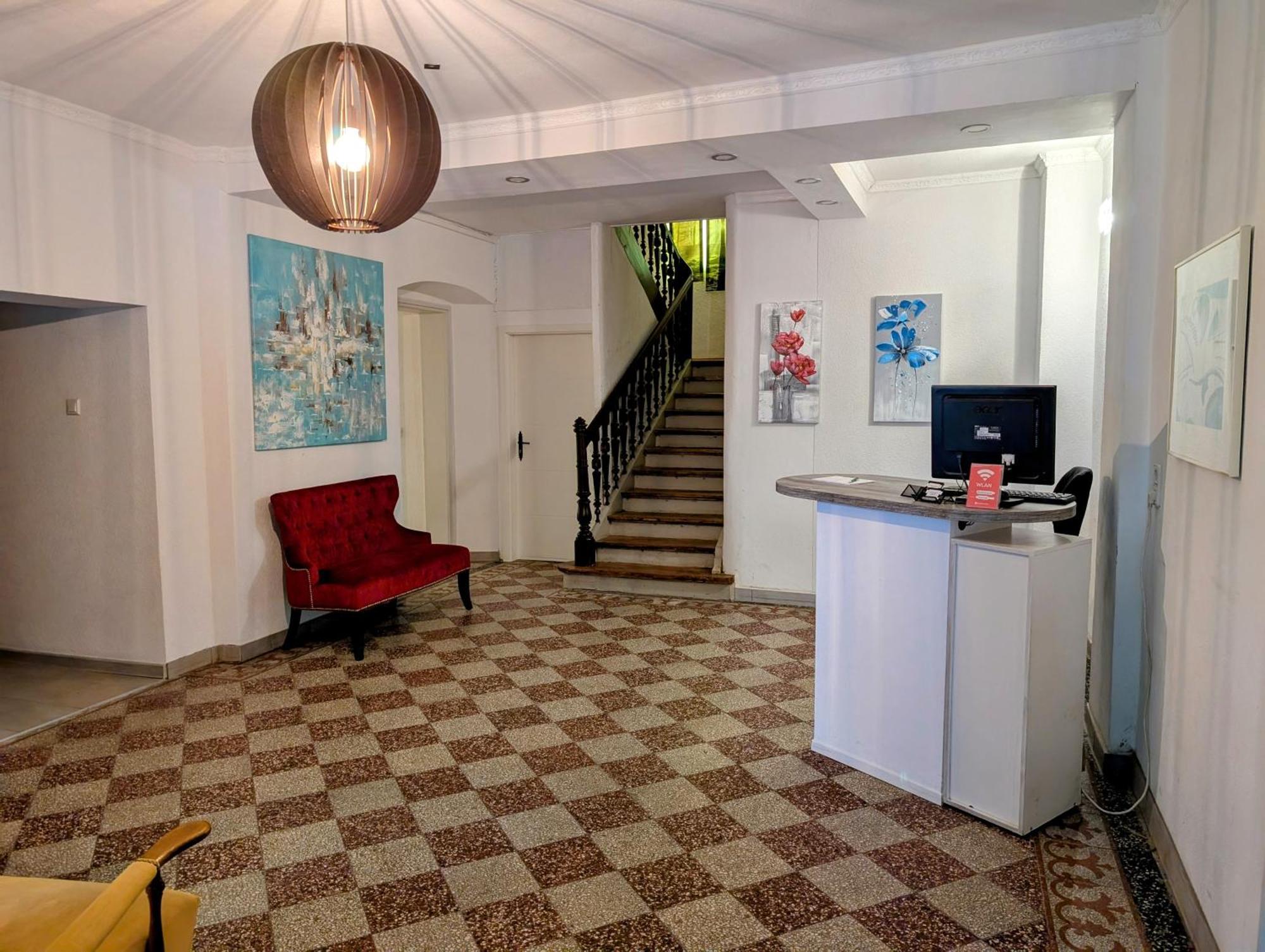 Hotel Pension Bluechersruh Bad Berneck im Fichtelgebirge Bagian luar foto